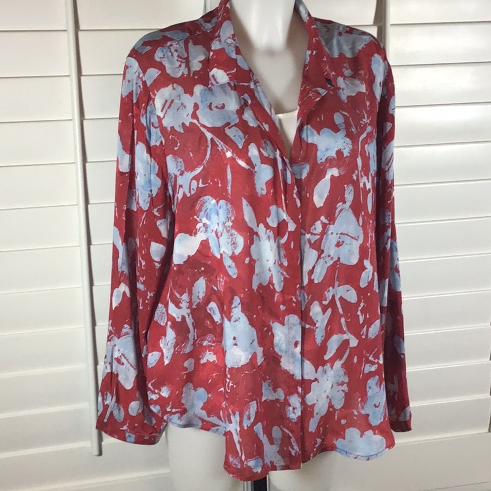 Nic + Zoe lightweight blouse